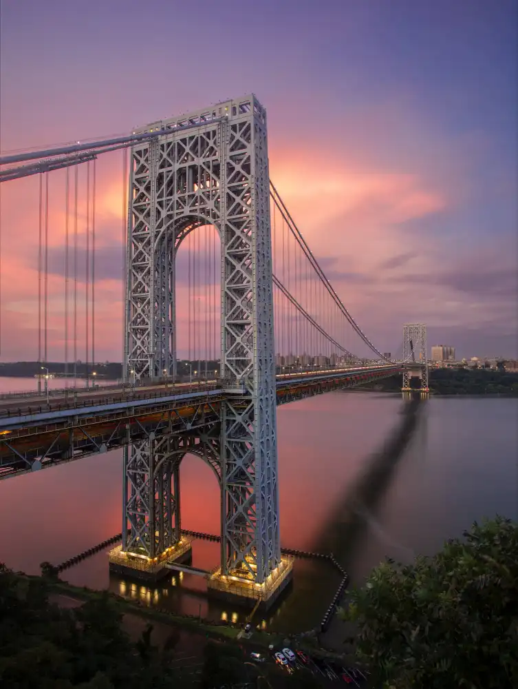 Rong, Herbert: Bridge Sunset