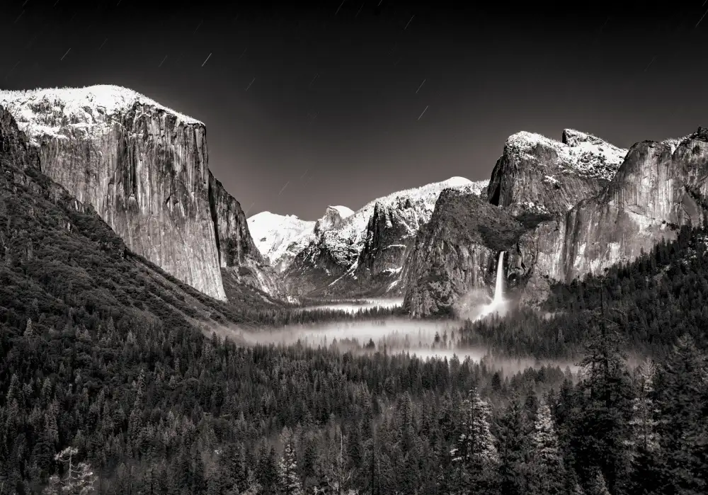 Li, Wanghan: Vue du tunnel - Yosemite