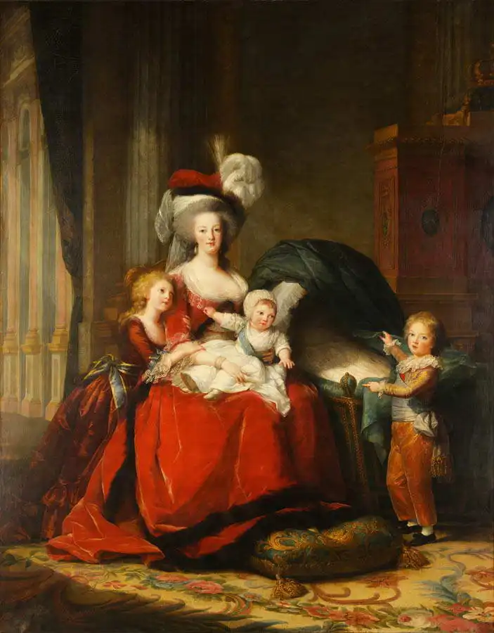 Vigée-Lebrun, Louise: Marie-Antoinette with children