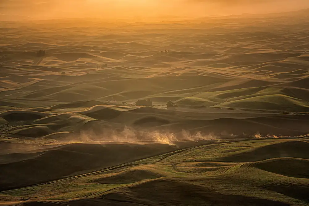 Wang, Ti: The Palouse in the morning