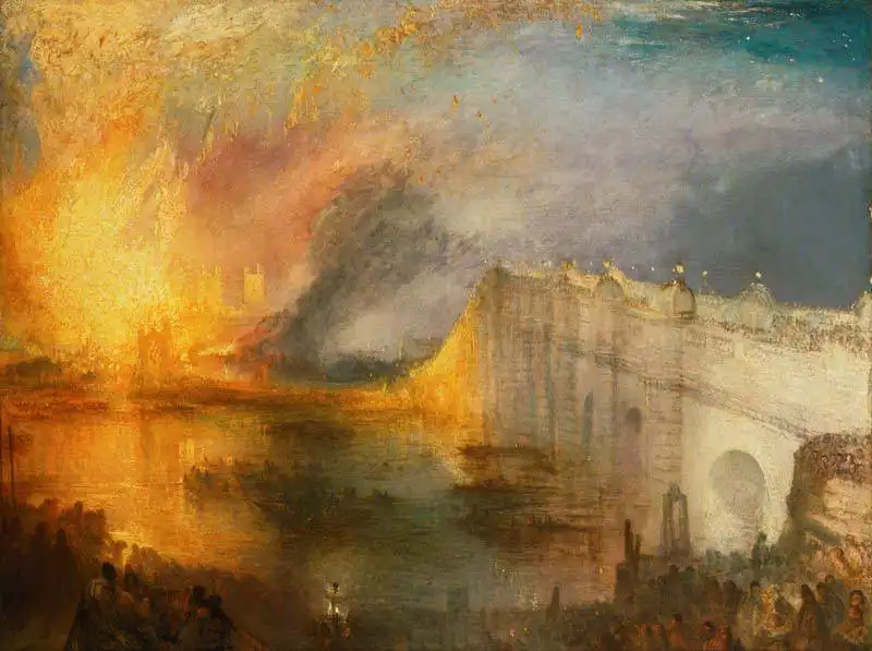 Turner, William: Burning Parliament