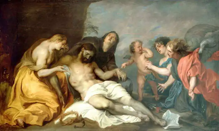 Dyck, van Anthony: Lamentation over the dead Christ