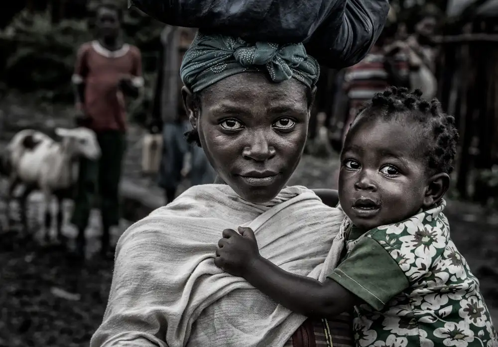 Garmendia, Inazio Joxe: In a market in Ethiopia