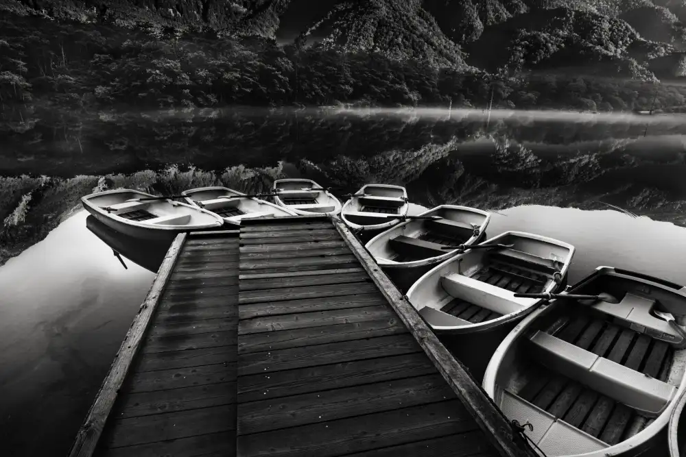 Hayama, Makihiko: Boat dock