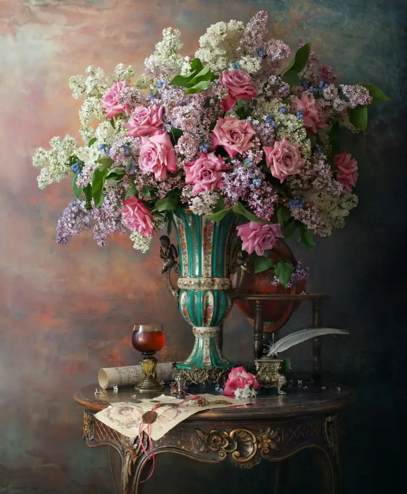Morozov, Andrey: Stillleben mit Blumen