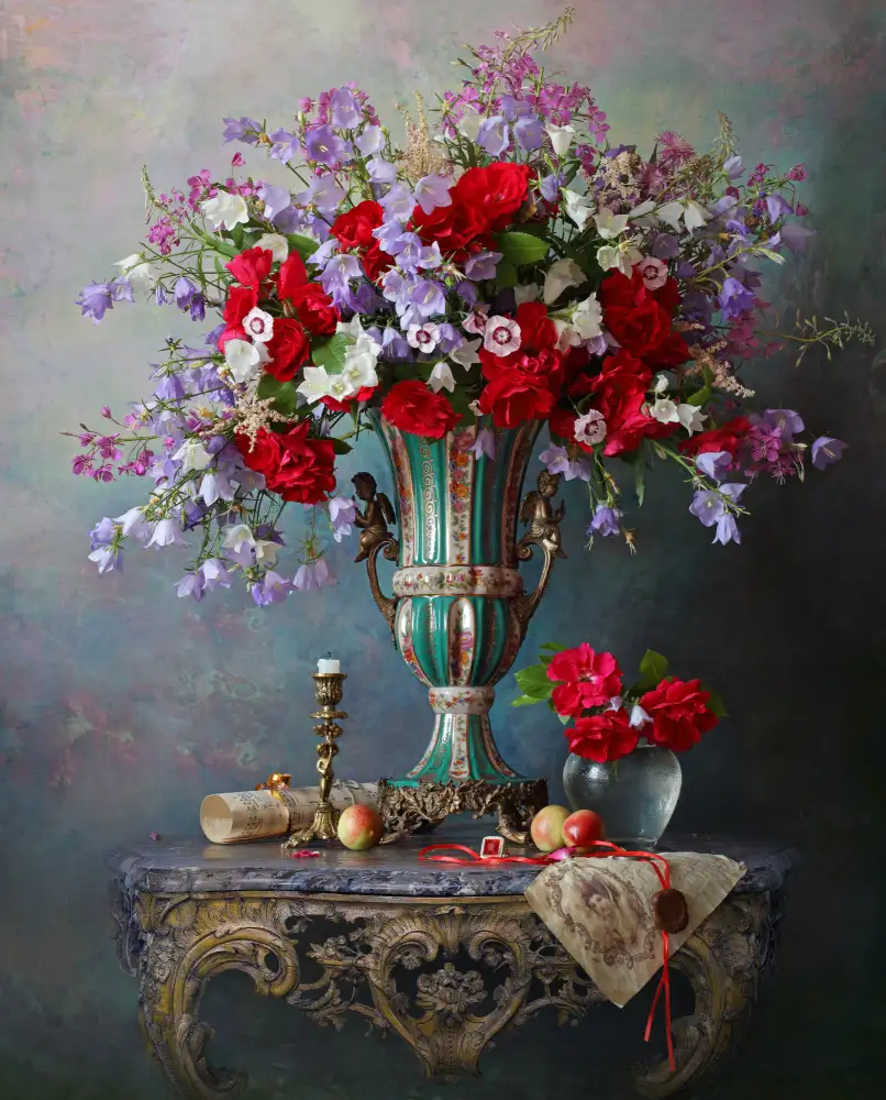 Morozov, Andrey: Stillleben mit Blumen
