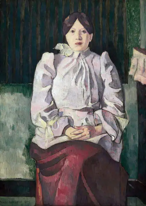 Bernard, Emile: Portrait of Marie Lemasson