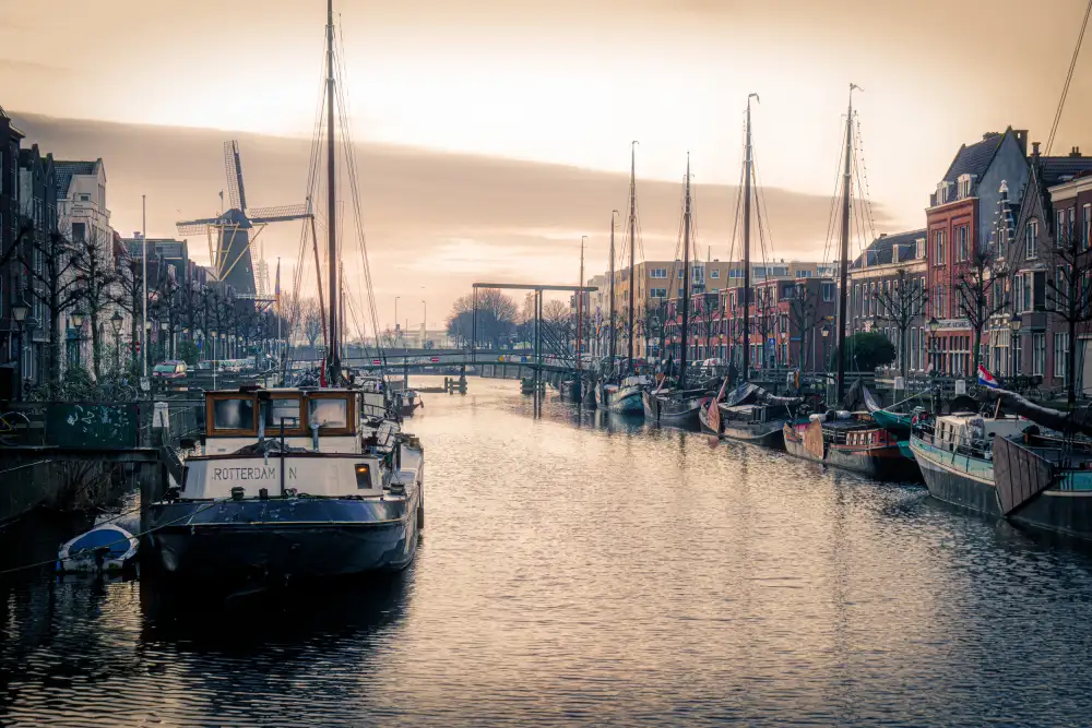 Louwen, Fred: Der alte Hafen von Delfshaven