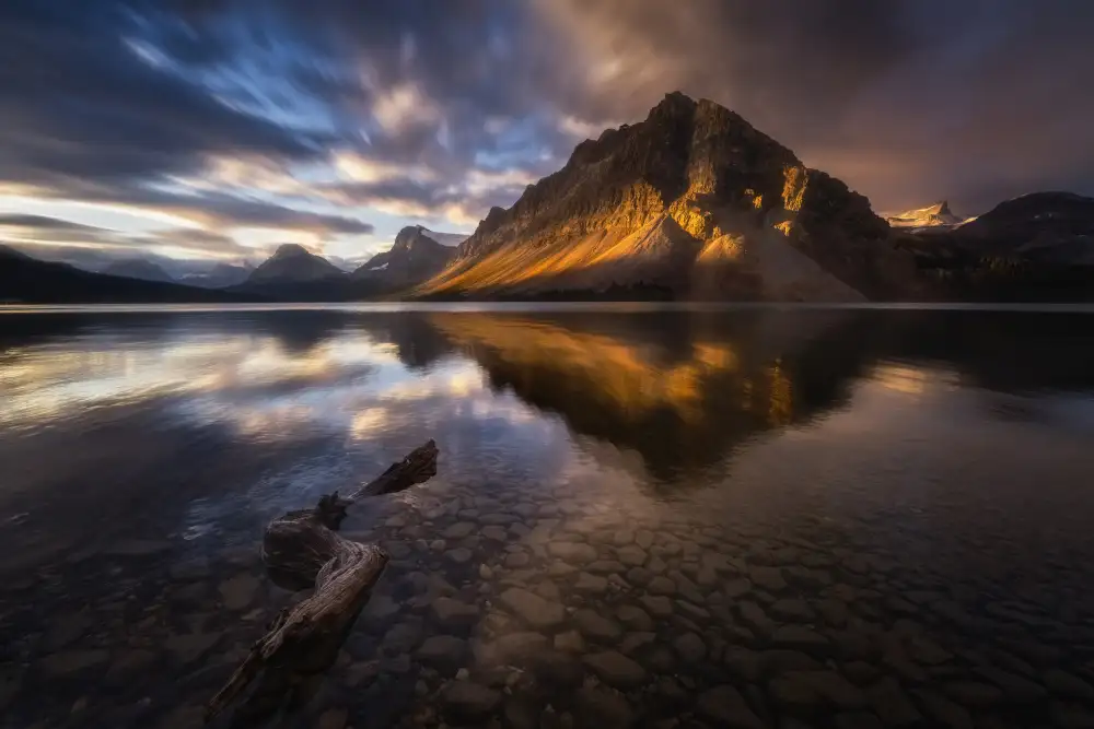 （李永男）, Li Yongnan: Bow Lake Morgen