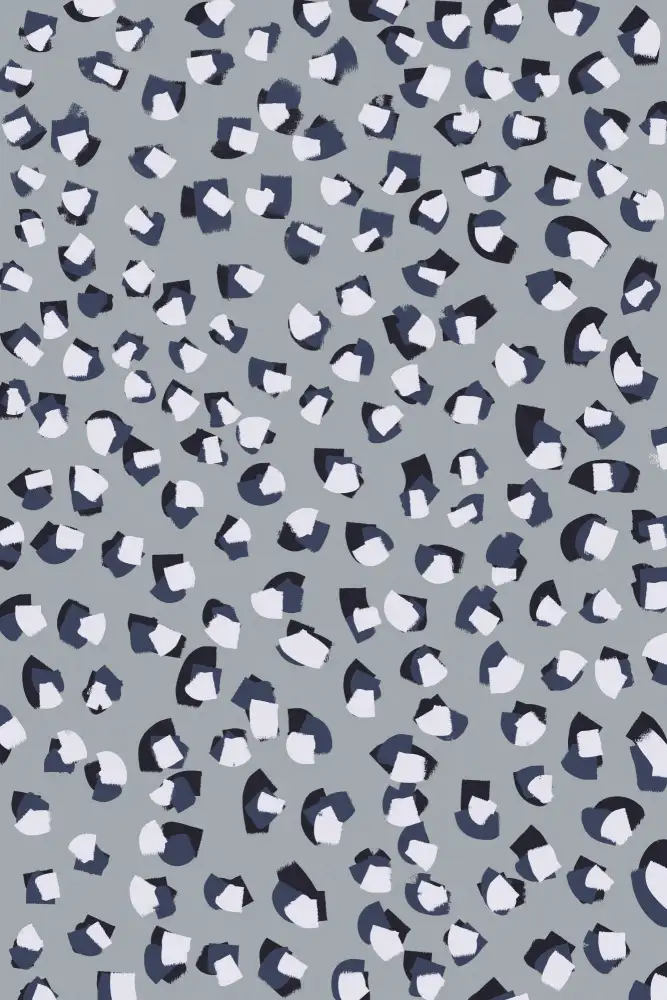 Treechild: Petits coups de pinceau bleu blanc