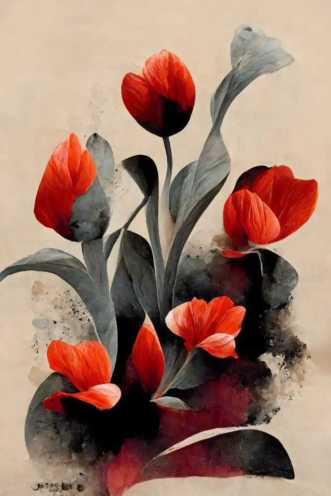 Treechild: Red Tulips