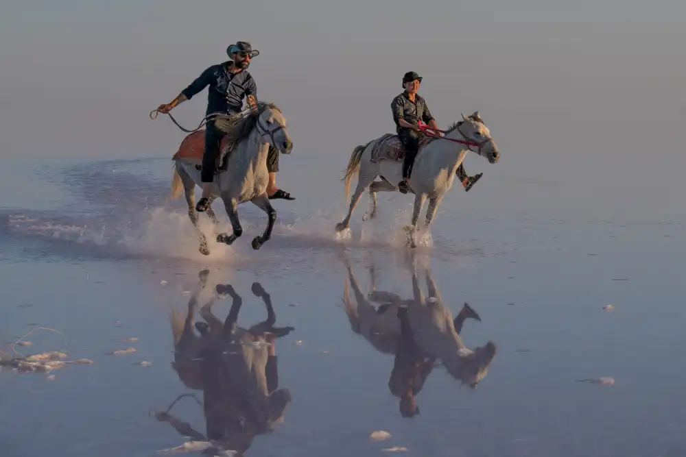 Suhardjo, Lisdiyanto: Race at salt lake