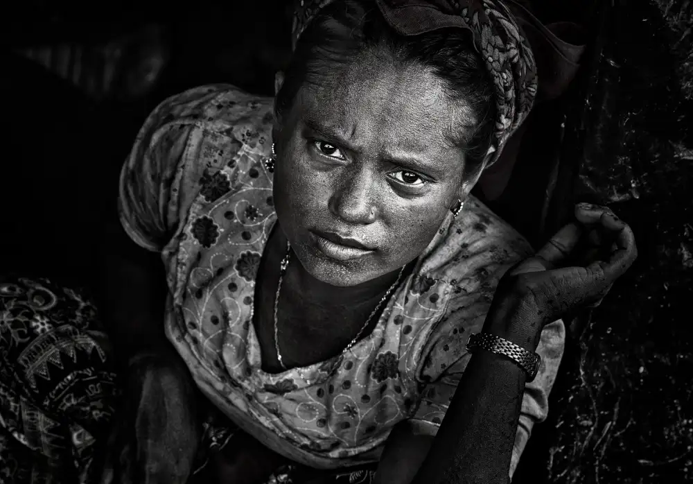 Garmendia, Inazio Joxe: Rohingya woman at her home - Bangladesh