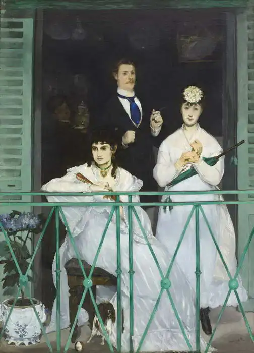 Manet, Edouard: On the balcony