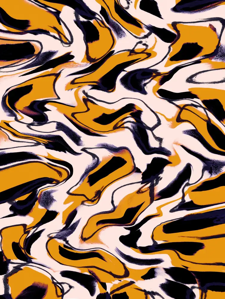 Treechild: Liquid Yellow Pattern