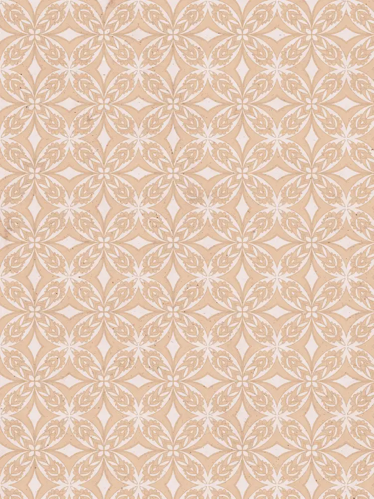 Treechild: Motif de carreaux géométriques beiges