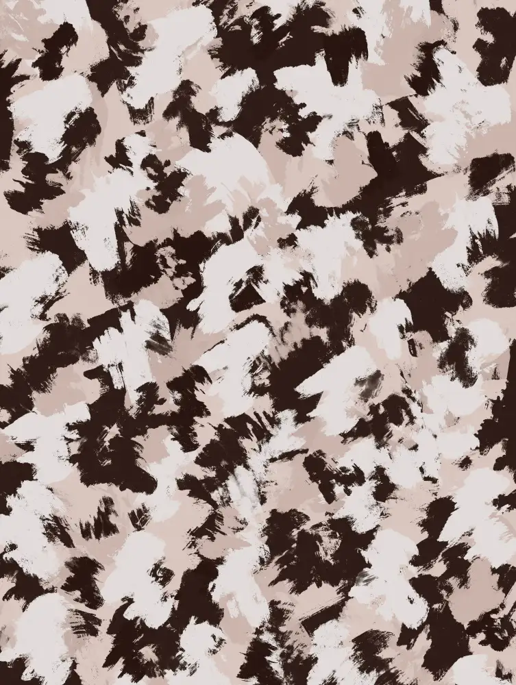 Treechild: Brown And Beige Strokes Pattern