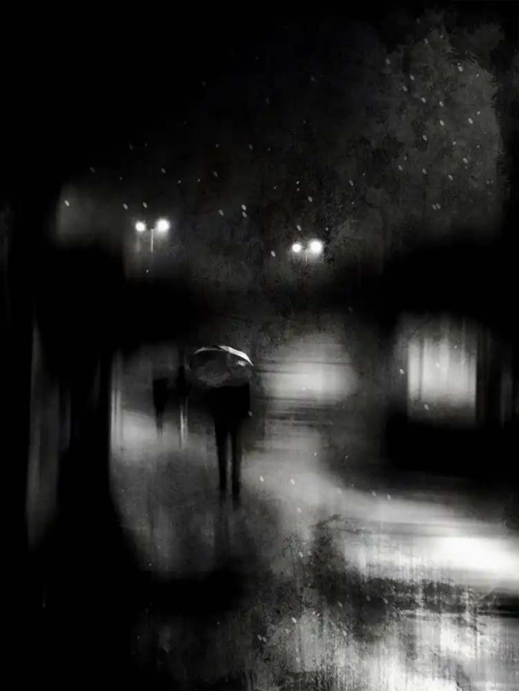 Lammakmak: figure under street light