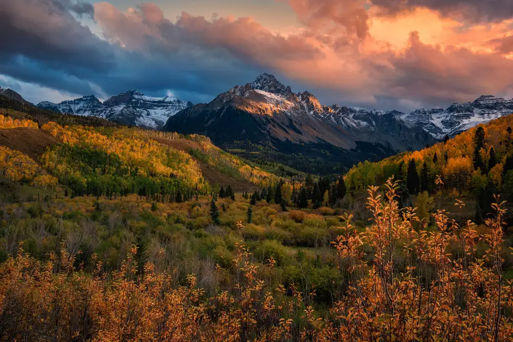 Xu, Mei: Mt Sneffels in Autumn