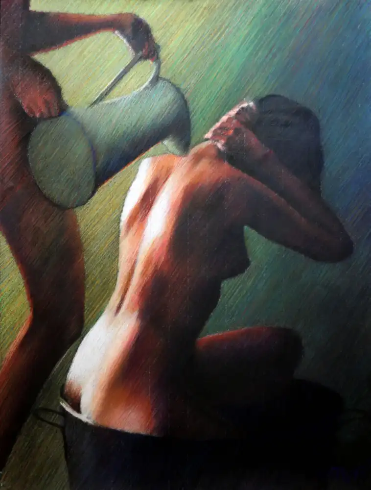 Akkers, Corné: Baignade nue