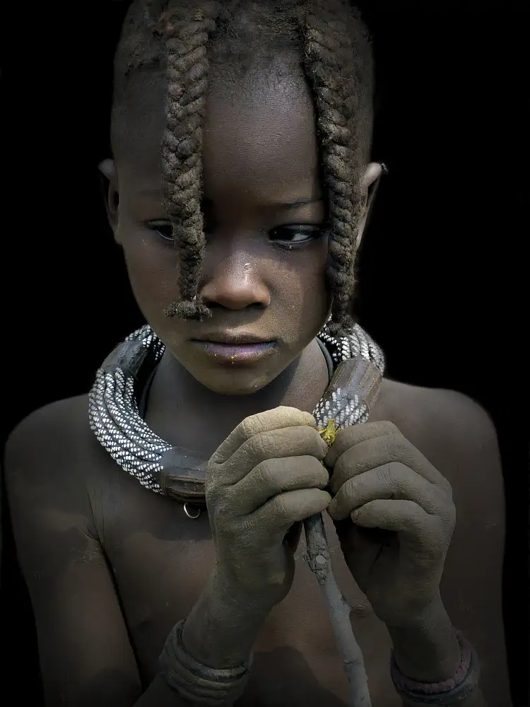 Perovich, Irene: Himba little girl