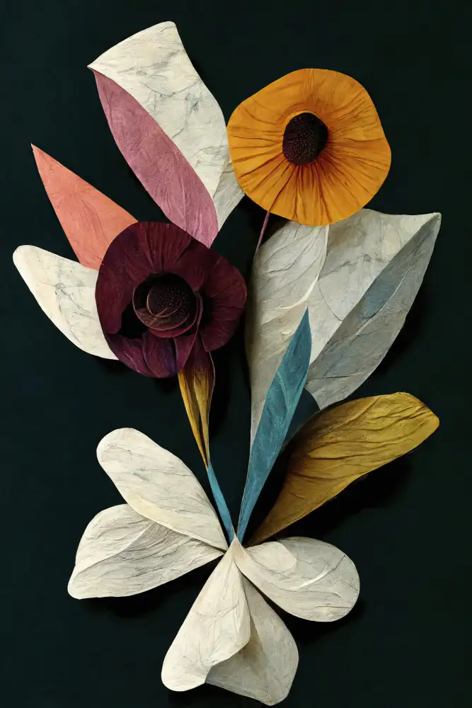 Treechild: A Paper Bouquet