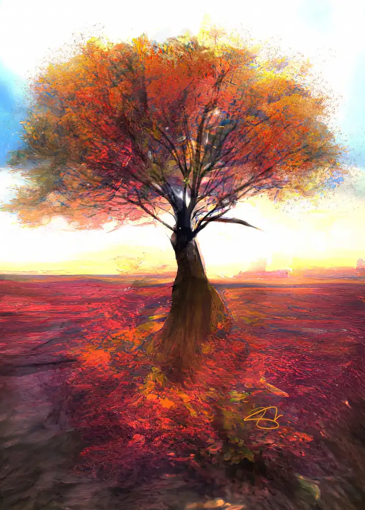 Day, Ruth: Tree in Autumn