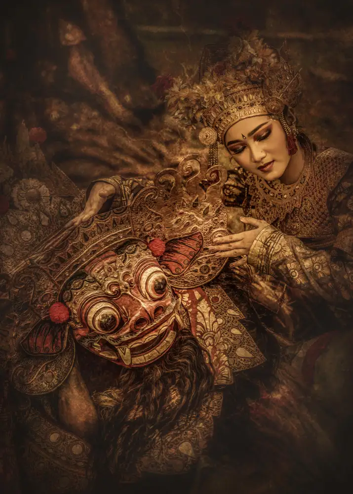 Setiadi, Ajar: Barong und Frau