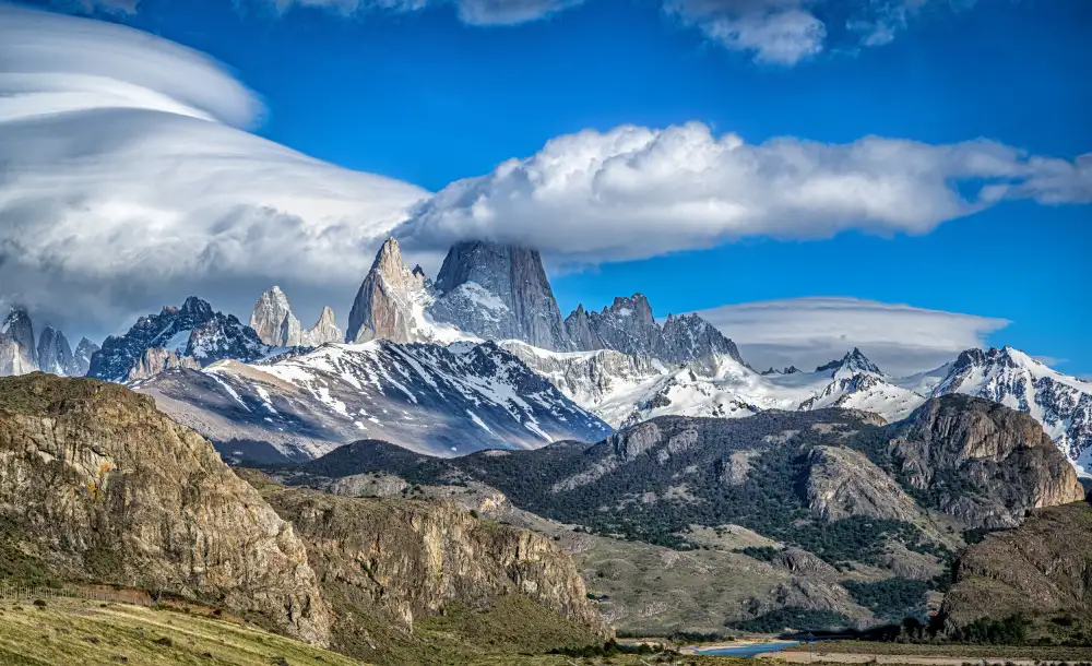 Sink, C. Jeffrey: Monte Fitzroy tra le nuvole