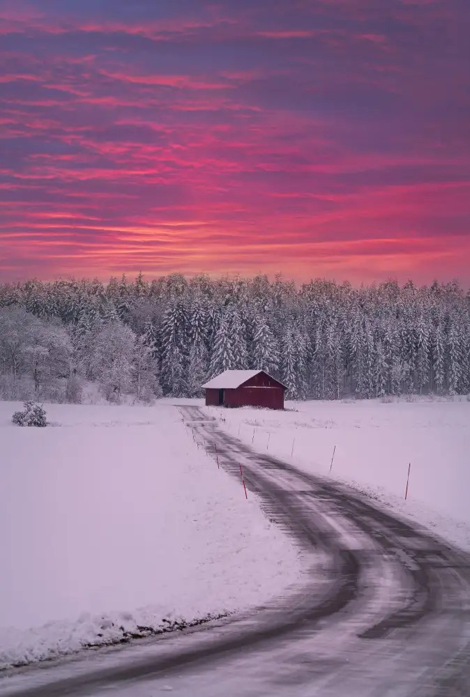 Lindsten, Christian: Winter barn