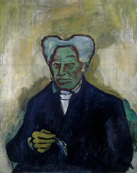 Kubista, Bohumil: Portrait of Schoppenhauer