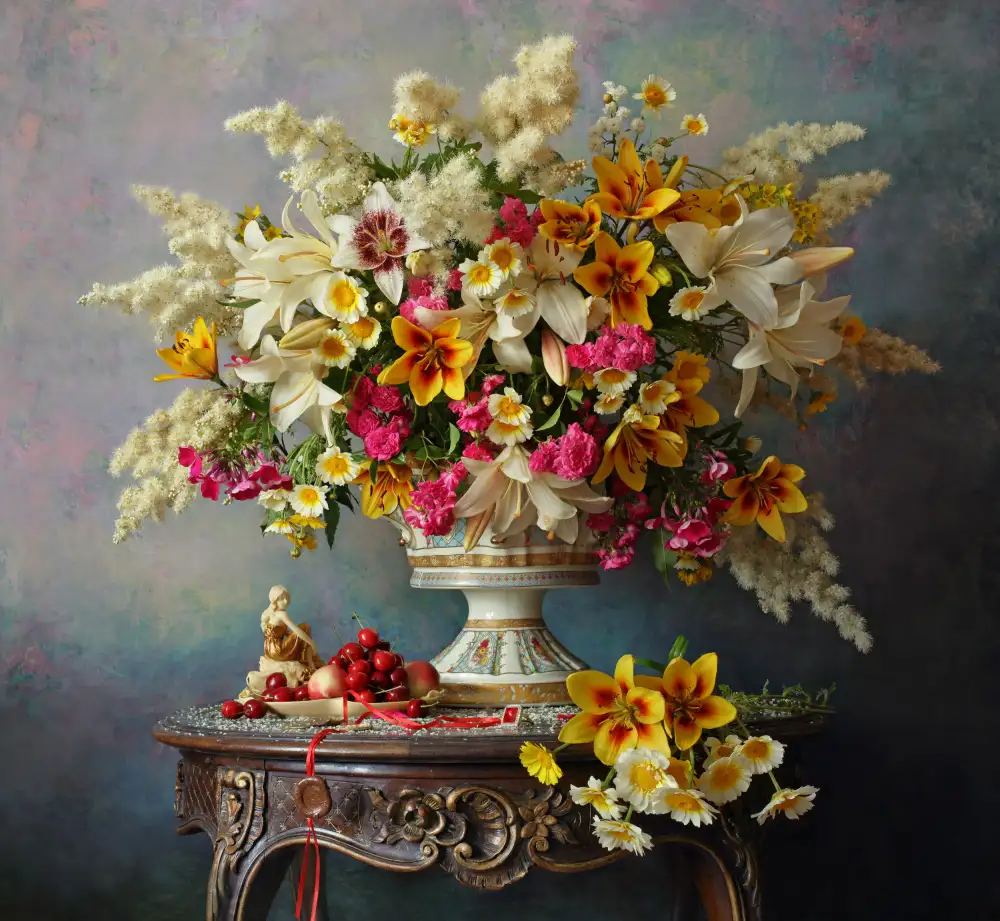 Morozov, Andrey: Stillleben mit Blumen