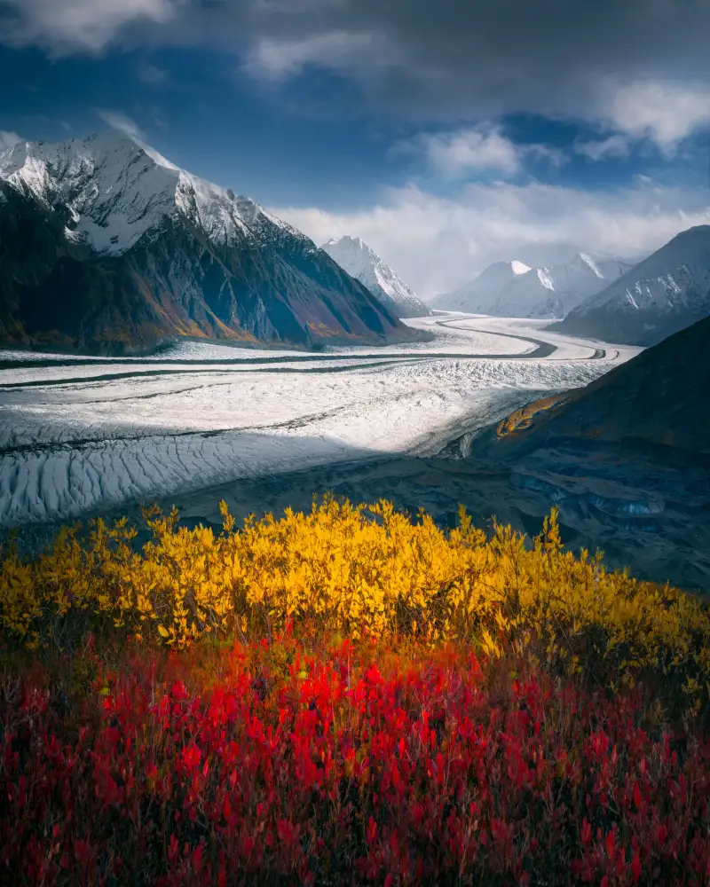Wei, and Siyu: Glaciar AK