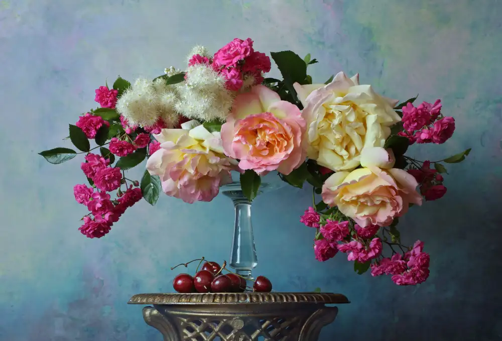 Morozov, Andrey: Stillleben mit Rosen