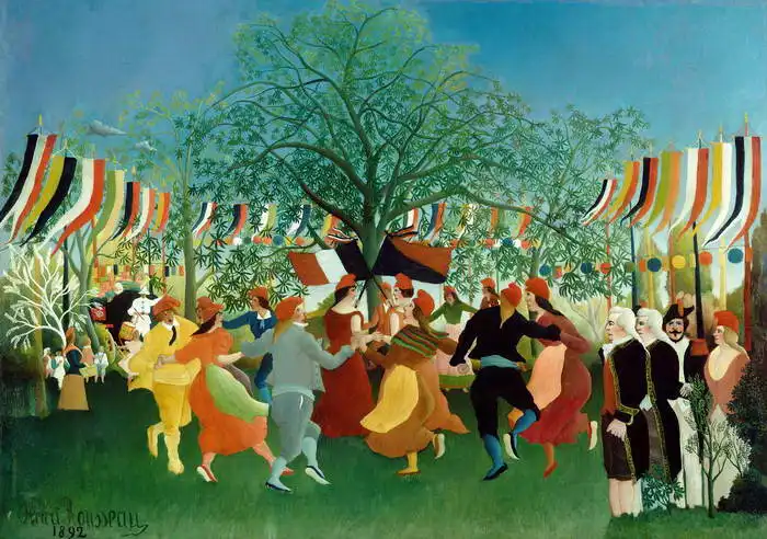 Rousseau, Henri: Celebración de la independencia