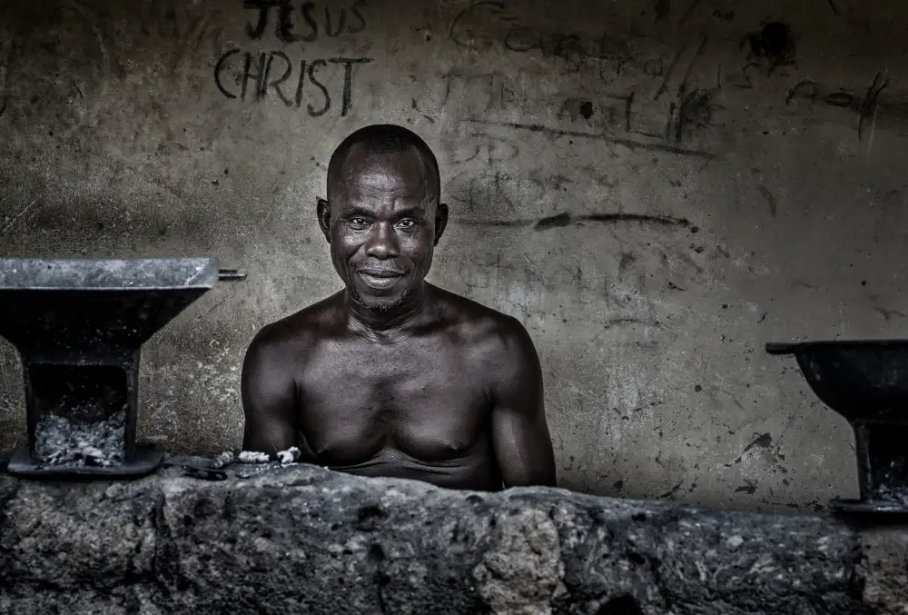 Garmendia, Inazio Joxe: Man from Ghana