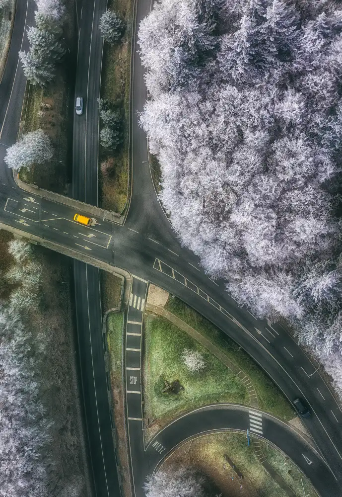 Krier, Guy: winter road
