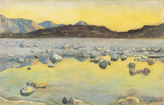 Hodler, Ferdinand: Maggiadelta at su...
