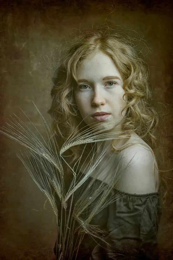 Franke, Ruth: portrait of Corina