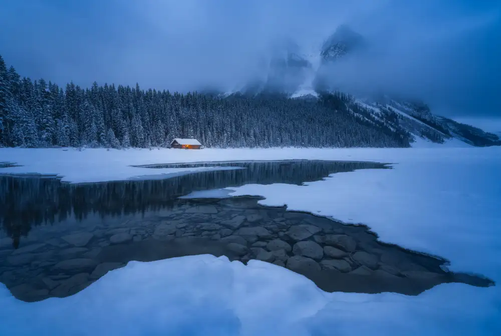 （李永男）, Li Yongnan: Ora blu Lake Louise