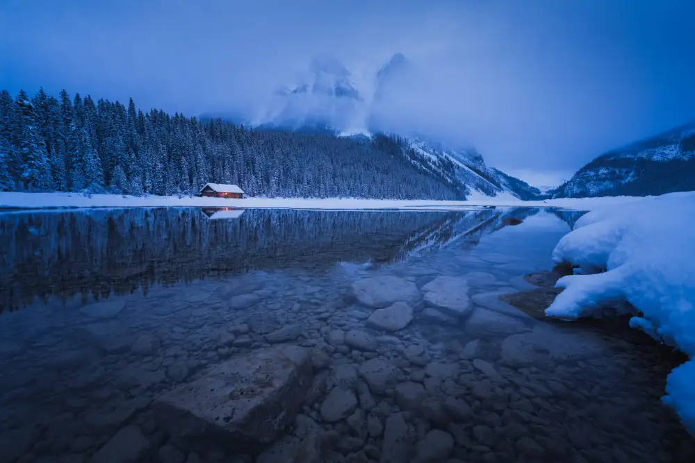 （李永男）, Li Yongnan: La notte di Lake Louise