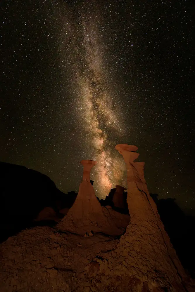 Z, Leechee: Sternenhimmel über Bisti