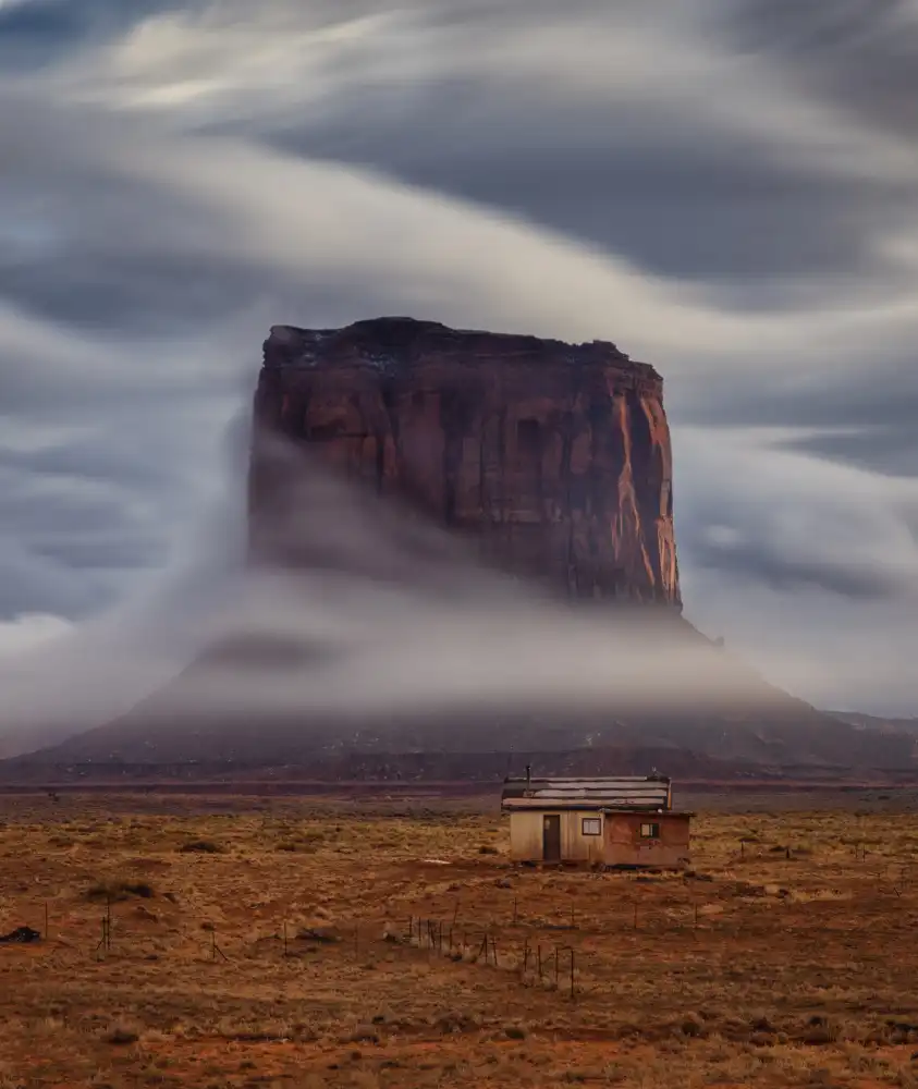 Zheng, Michael: Wind über Navajo - Vertikal