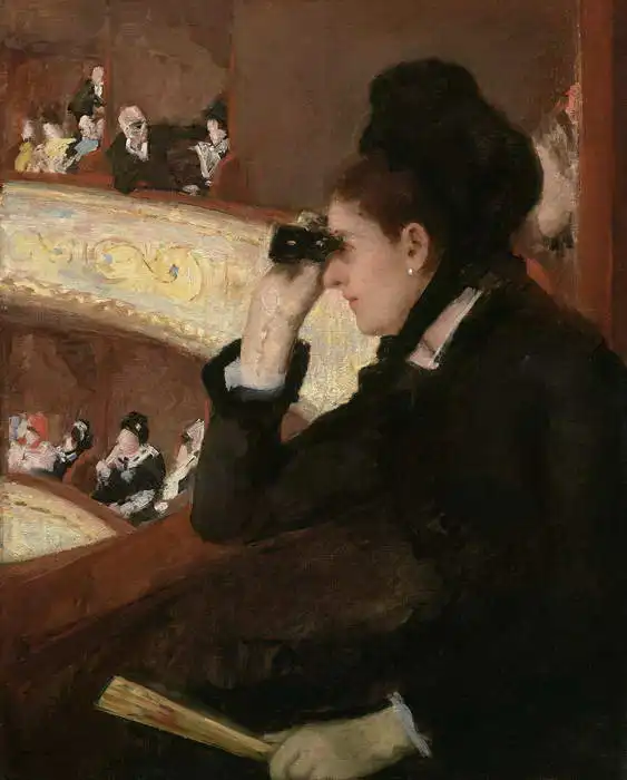 Cassatt, M. S.: In the box