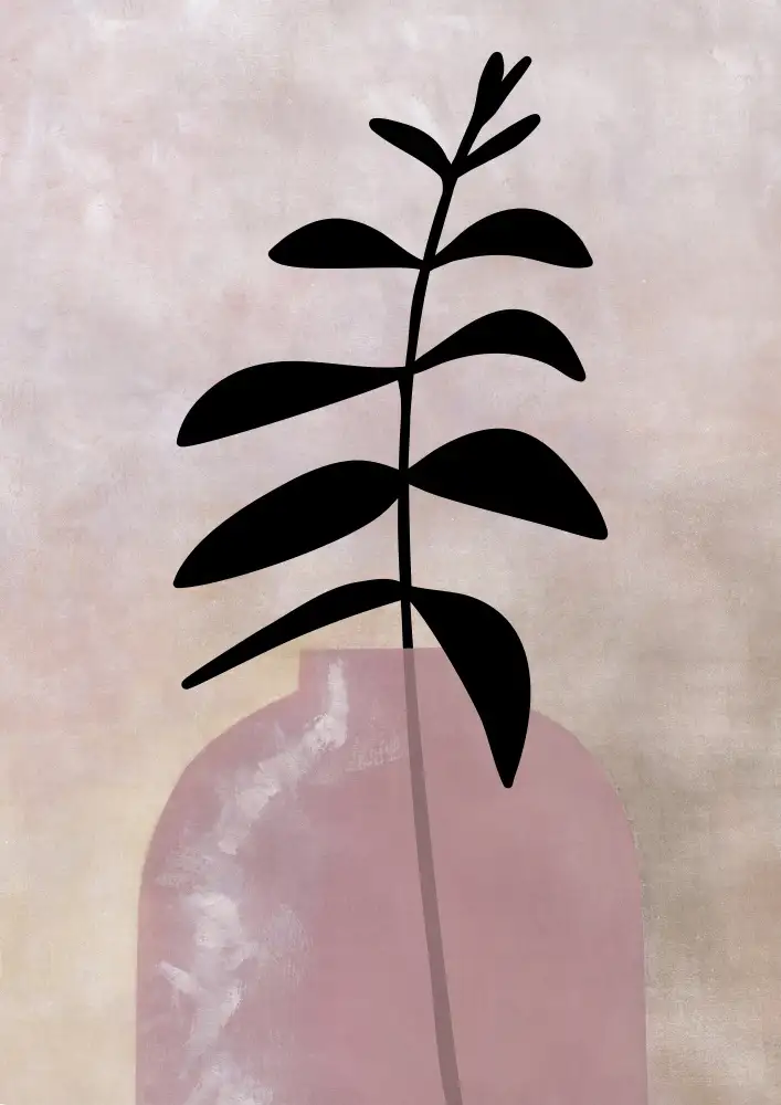 Blursbyai, Laiz Rosana: Eui-Vase mit Blättern