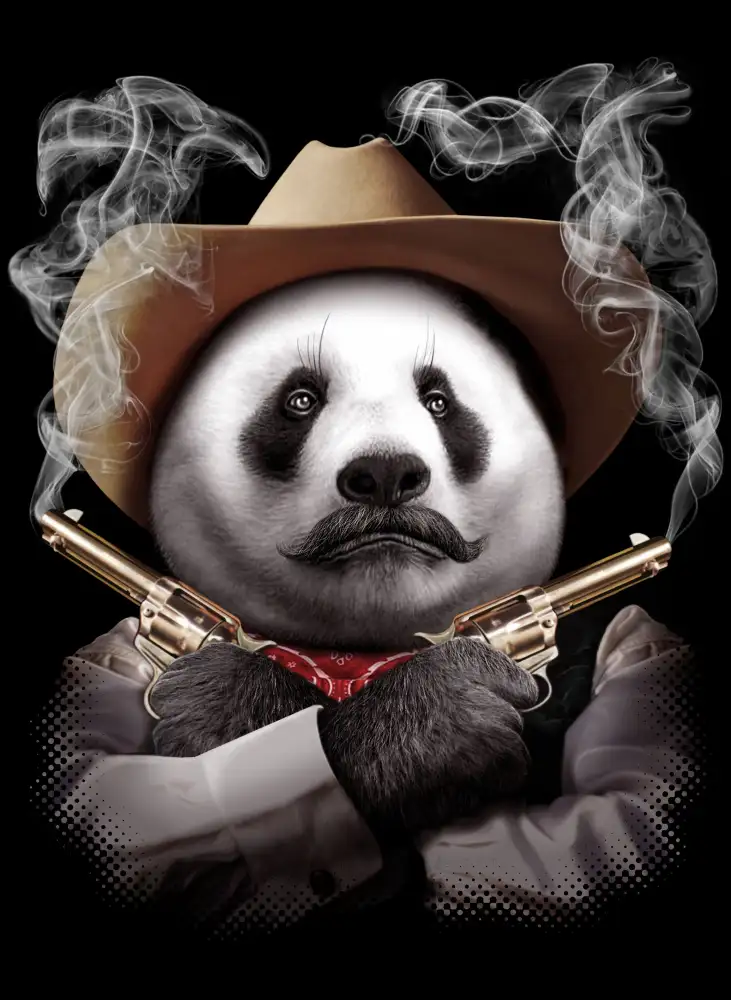 Lawless, Adam: pistola a croce panda