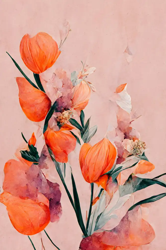 Treechild: Tulipes oranges