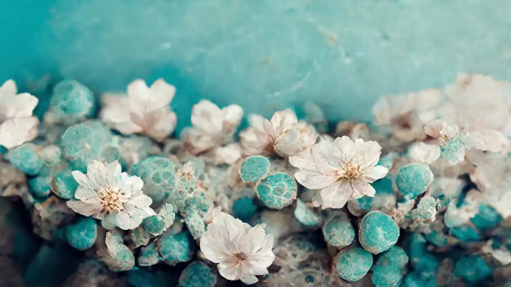 Treechild: Bourgeons Turquoises