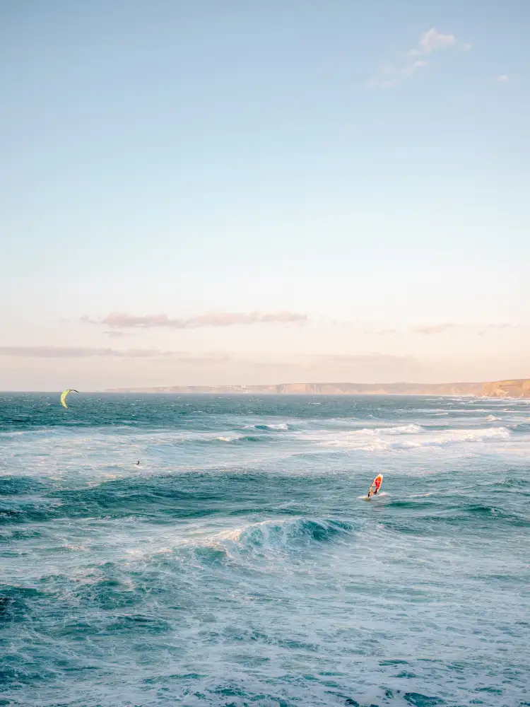 Zwart, Raisa: Windsurf in Algarve