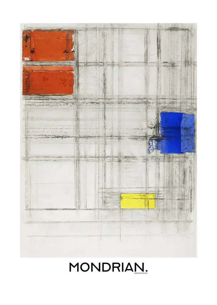 Mondrian, Piet: Study for a Composition
